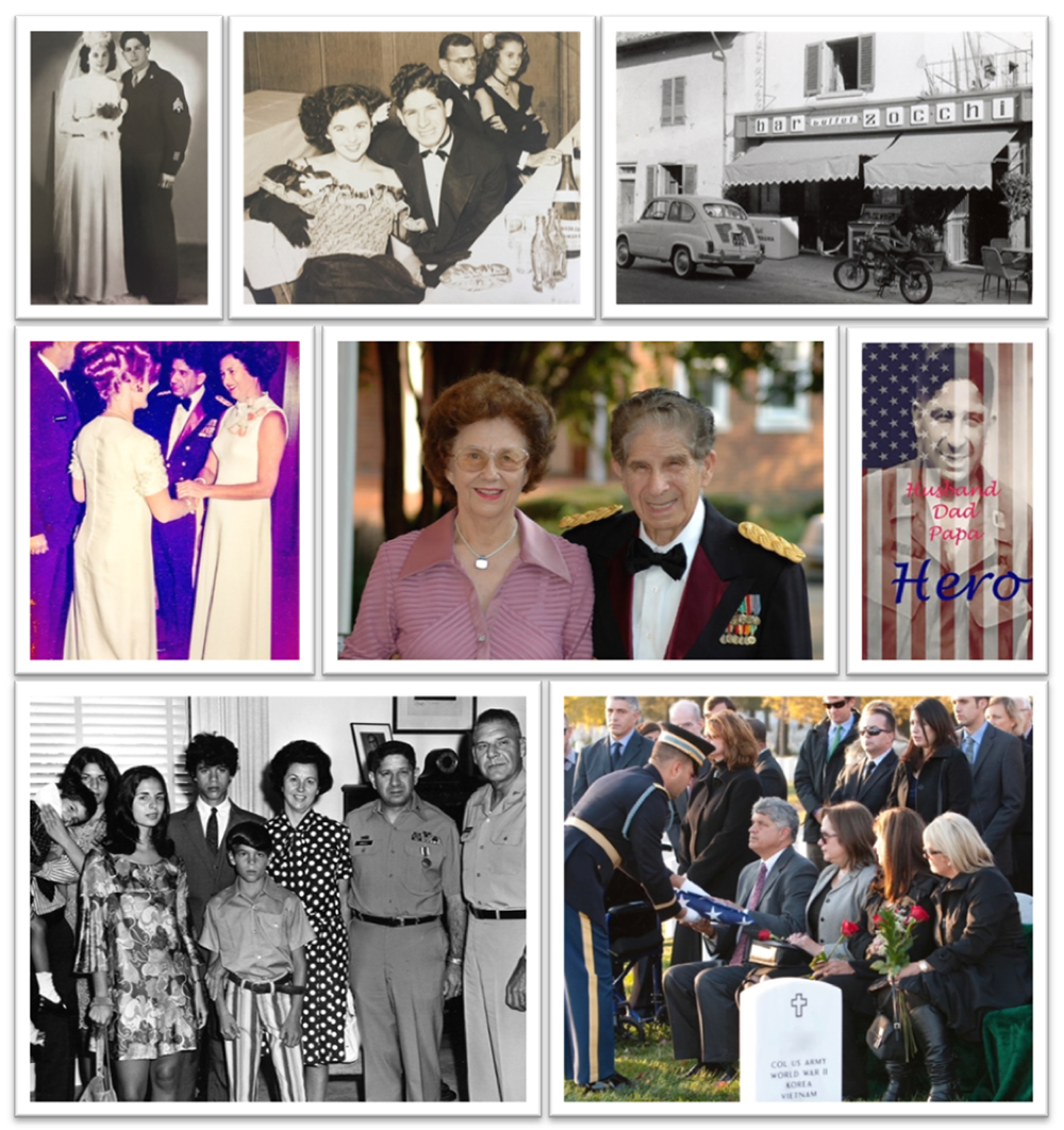 Molli and wife Giovanna Zocchi with family